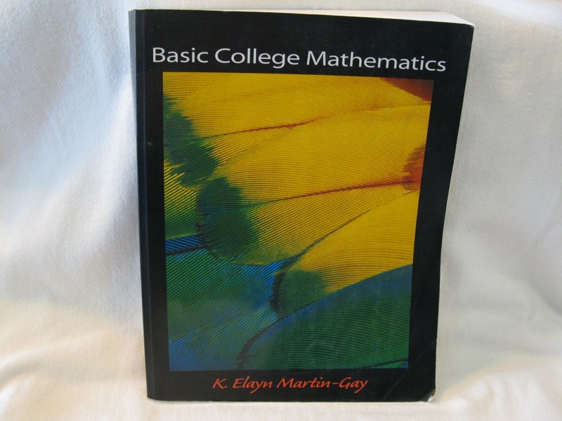 Basic College Mathematic by Elayn Martin-Gay (1998, Paperback)