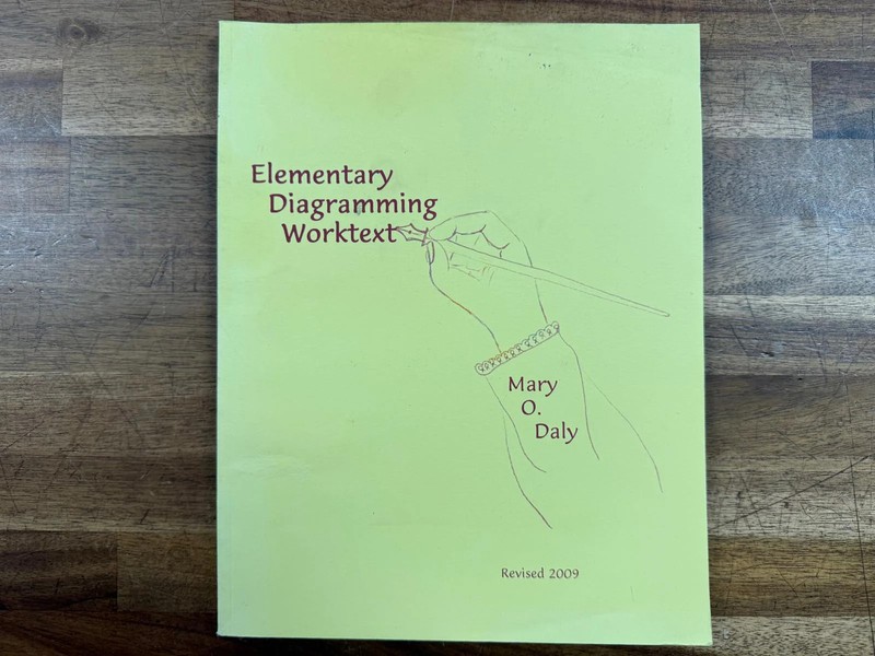 Elementary Diagramming Worktext – Mary O. Daly (PB, VG)