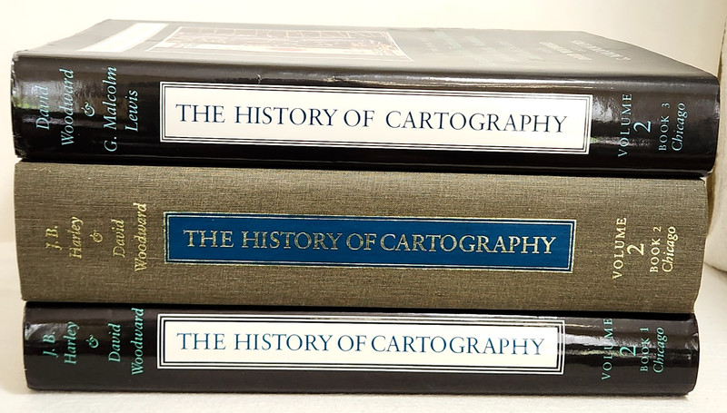 HISTORY OF CARTOGRAPHY: Islamic, African, Asian, Arctic ~ Vol 2: Bk 1, 2, 3 ~ HC
