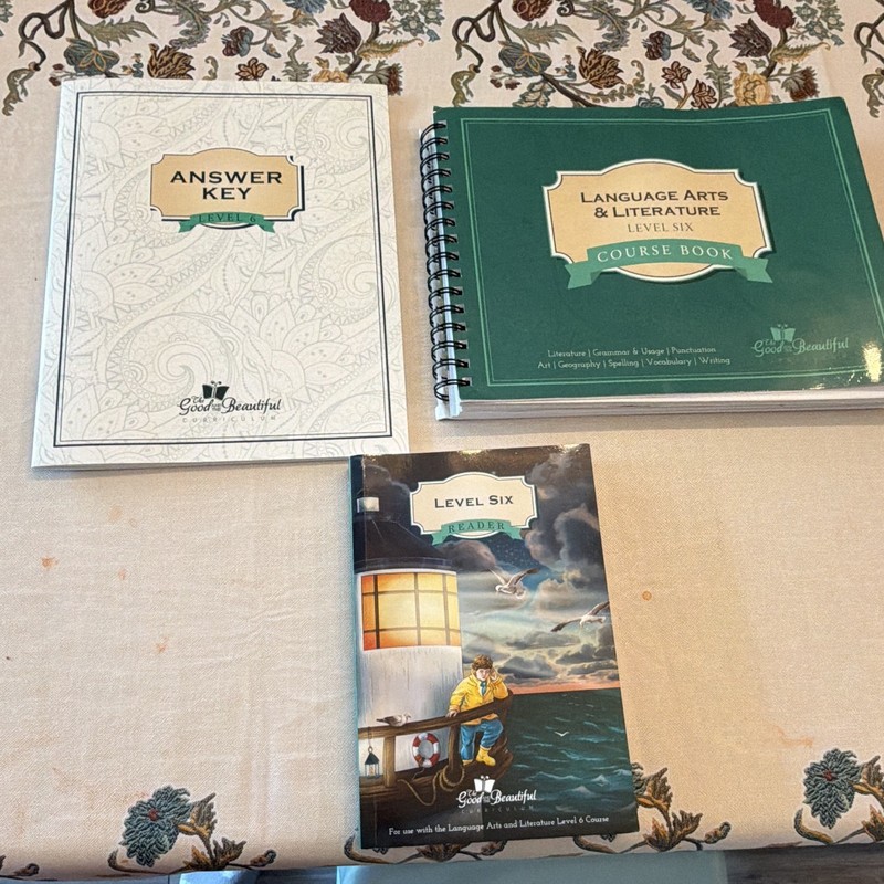 The Good and the Beautiful: Language Arts & Literature Level 6 Course Set