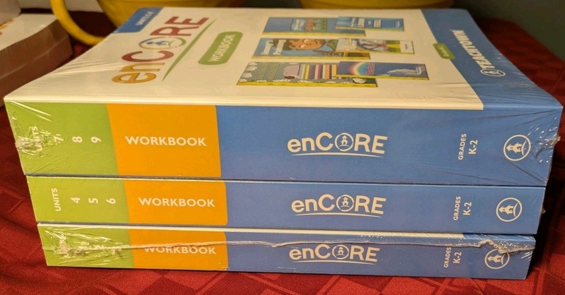 TeachTown Encore Workbook Grade K-2 3 Book Set Units 1-3 4-6 7-9 GM gallery