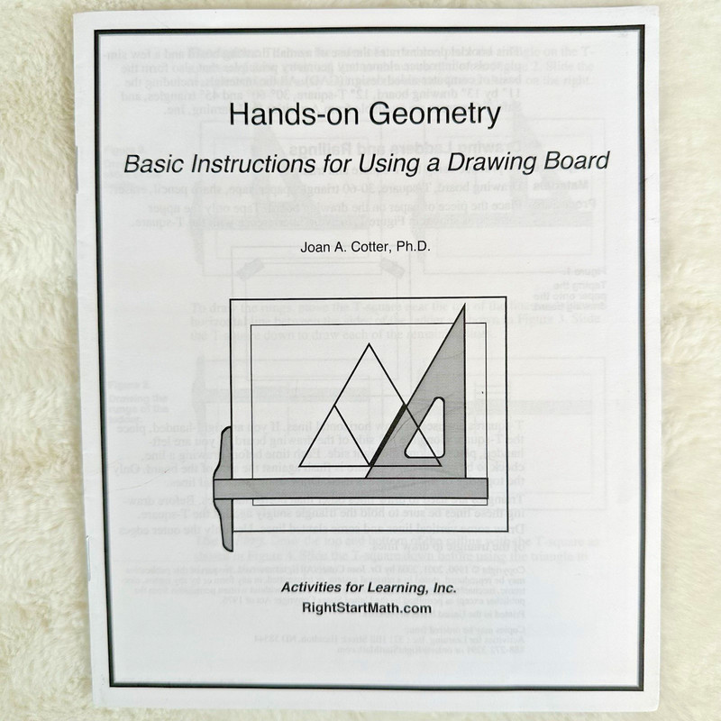 RightStart Mathmatics Sixth Grade 2nd Ed Lessons Bundle Geometry Board & Tools gallery