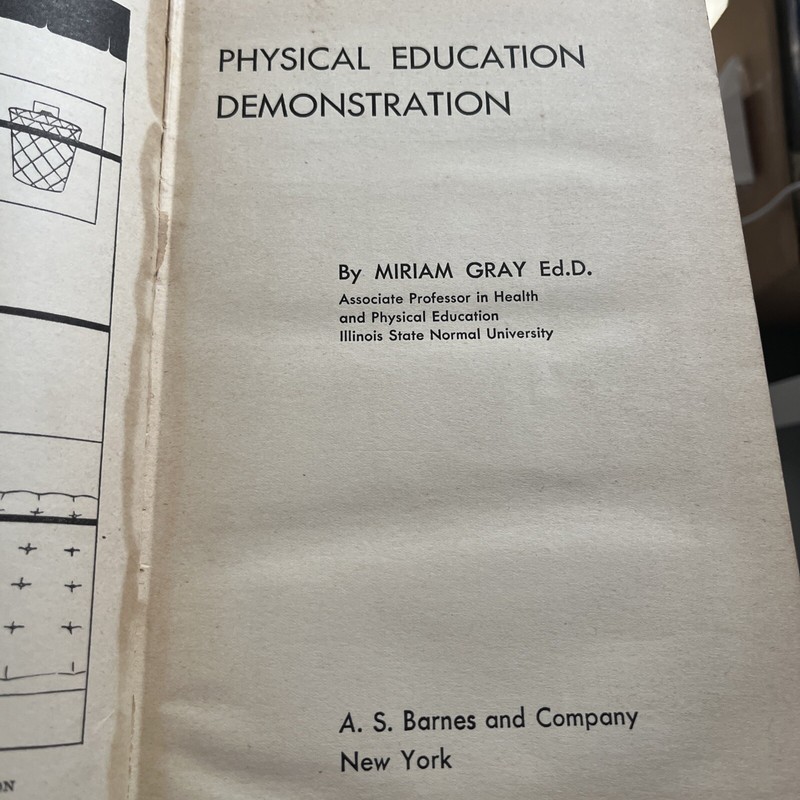 Physical Education Demonstration Miriam Gray 1947 RARE VINTAGE gallery