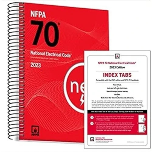 NFPA 70 National Electrical Code Spiral 2023 With Tabs NEC Code Book New gallery