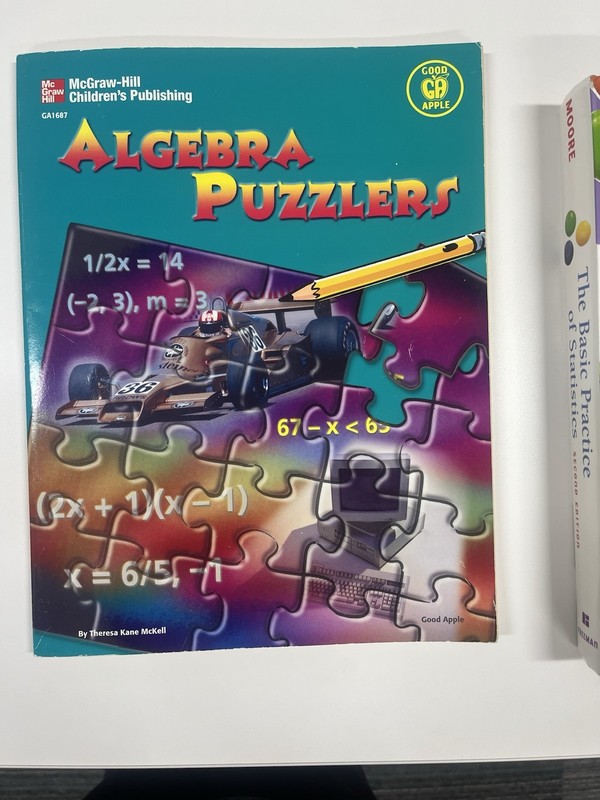 Algebra Puzzlers by Teresa Kane McKell (2001, Trade Paperback)