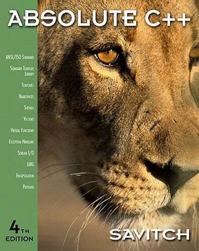 Absolute C++ by Walter Savitch: Used