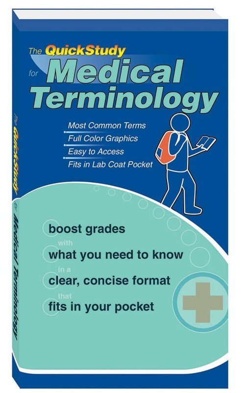The Quick Study for Medical Terminolgy (Quickstudy Books) – paperback Dr. Co…