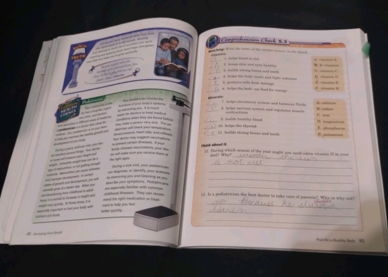 Developing Good Health Fourth Edition Abeka 4th Grade Textbook gallery