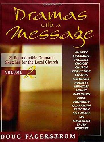 Dramas with a Message, Vol. 2: 21 – Paperback, by Fagerstrom Doug – Very Good