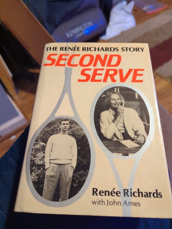Renee Richards “Second Serve” SIGNED FIRST EDITION (1983) Stein and Day RARE!