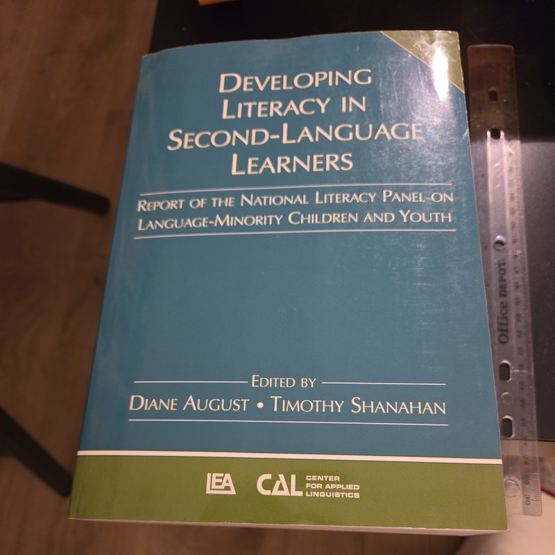 Developing Literacy in Second-Language Learners ~ Includes Sealed CD-ROM gallery