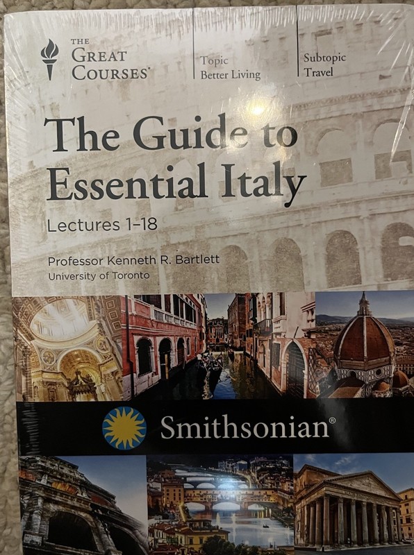 Great Courses TRANSCRIPTS : THE GUIDE TO ESSENTIAL ITALY lectures 1-36