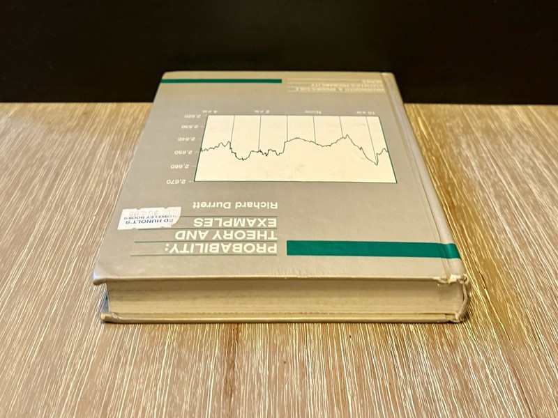 Probability: Theory and Examples by Richard Durrett 1991 HC gallery