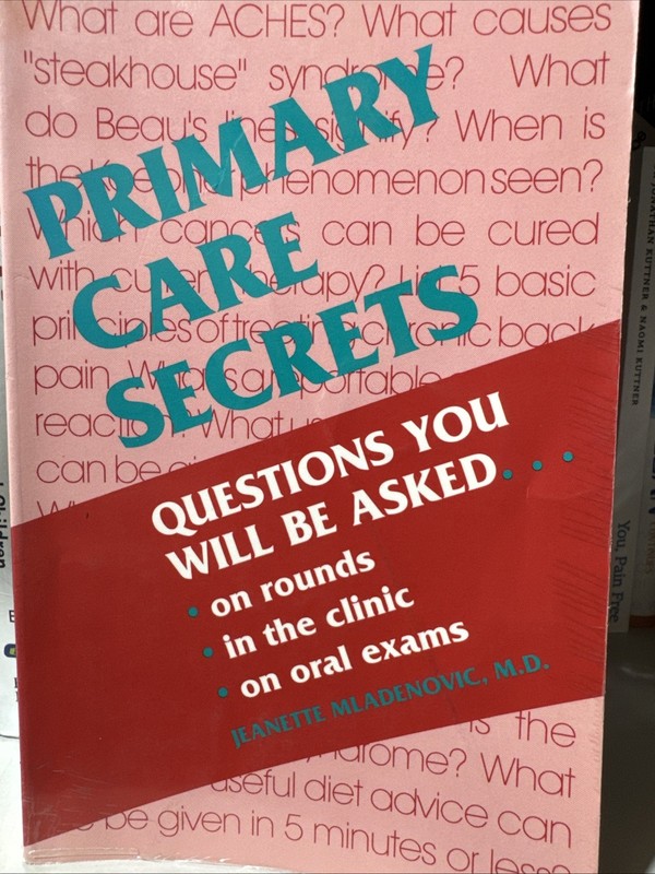 Secrets See.: Primary Care Secrets