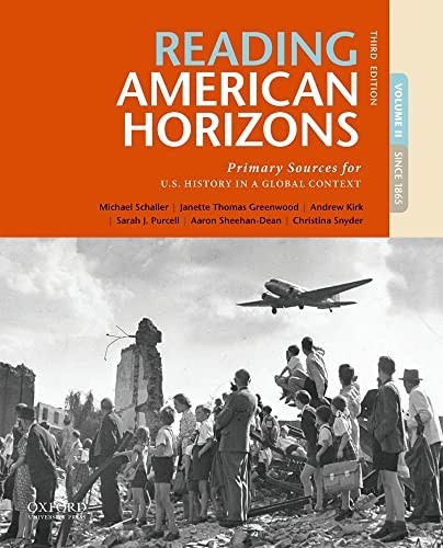 Reading American Horizons: Primary …, Sheehan-Dean, A