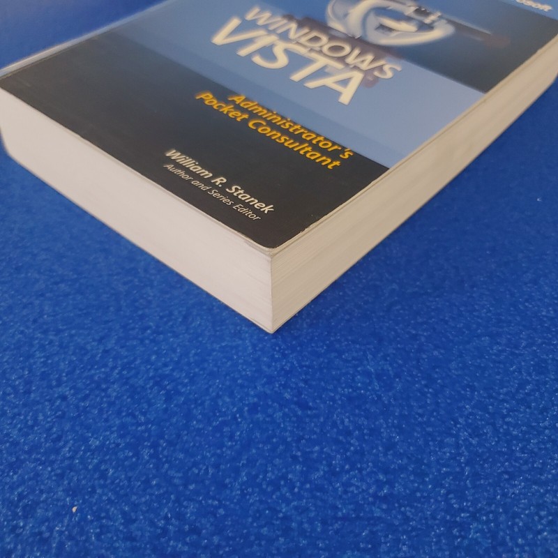 WINDOWS VISTA PAPERBACK MICROSOFT ADMINISTRATOR'S POCKET CONSULTANT SHIPS FREE gallery