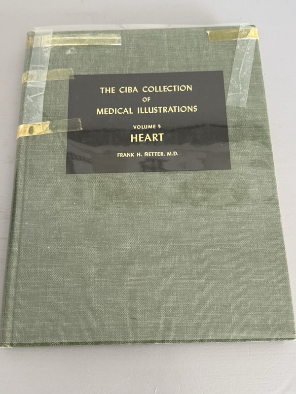Netter Green Book Collection: The Heart Vol 5 by Frank H. Netter CIBA 1969