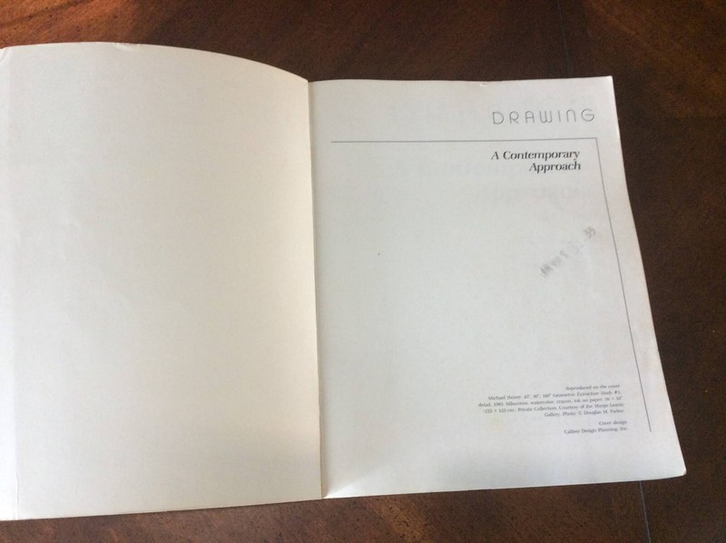 DRAWING: A CONTEMPORARY APPROACH 2nd Ed By Claudia Betti (1986 Paperback) gallery