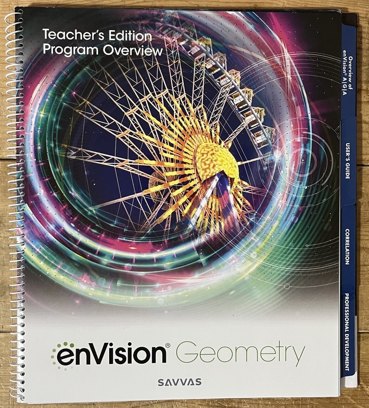 EnVision Geometry Teacher Edition Program Overview- Savvas Learning – 2024