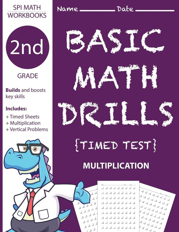 2nd Grade Basic Math Drills Timed Test: Builds and Boosts Key Skills Includi…