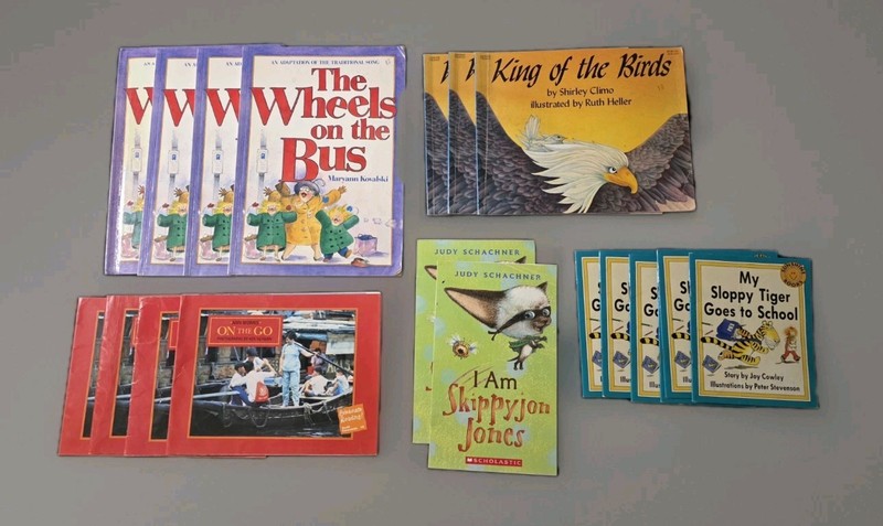 Beginning Children’s Easy Readers Multiple Copies Early Leveled Levels 12-18 K-1