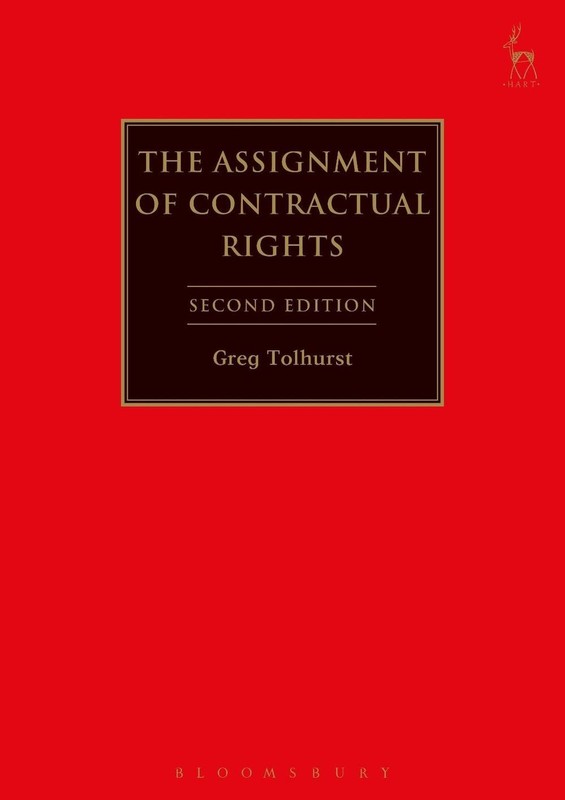 The Assignment of Contractual Rights by Gregory J. Tolhurst (English) Hardcover