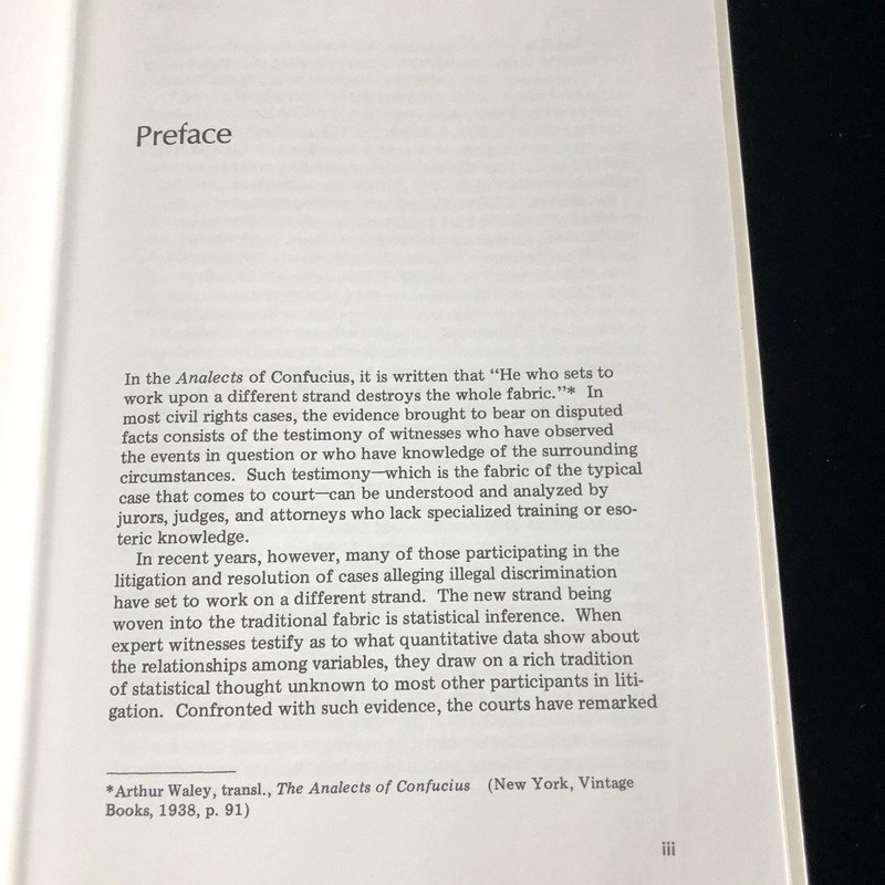 Rare Statistical Methods inDiscrimination Litigation Statistics1986 D. H. Kaye gallery