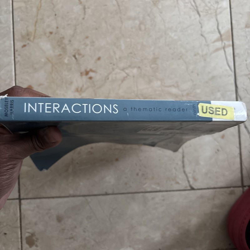 Interactions: A Thematic Reader - Paperback By Moseley, Ann gallery