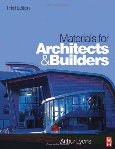 Materials for Architects and Builders by Lyons, Arthur Paperback / softback The