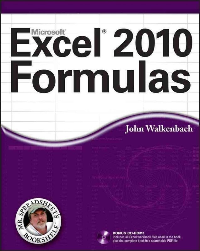 Excel 2010 Formulas by John Walkenbach (English) Paperback Book