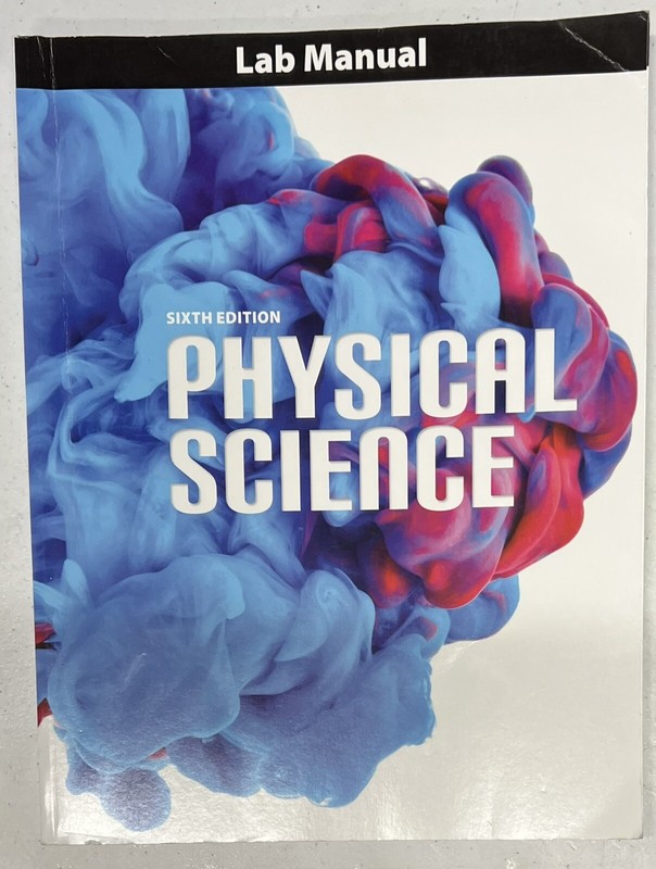 BJU Physical Science Lab Manual current sixth edition 515494