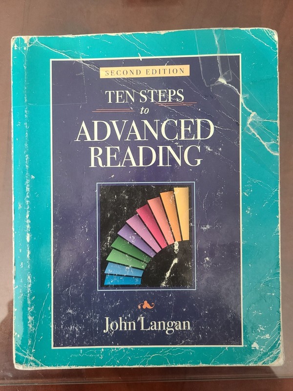 Ten Steps to Advanced Reading 2nd Ed Paperback John Langan Townsend Press