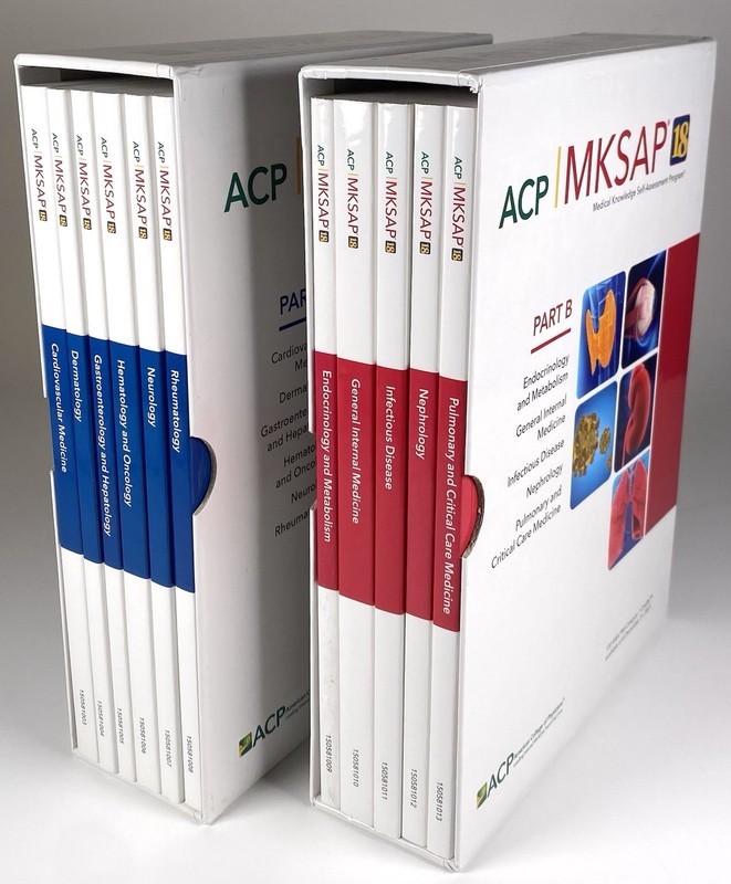 ACP MKSAP 18 – Medical Knowledge Self-Assessment Program – Part A and B