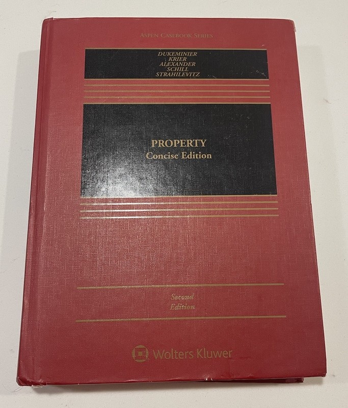 Property: Concise Edition by Dukeminier (Second Edition) gallery
