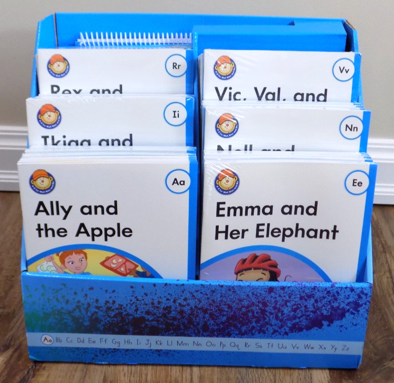 Learning Without Tears A-Z Mat Man & Me Teacher’s Guide & Books Set Literacy