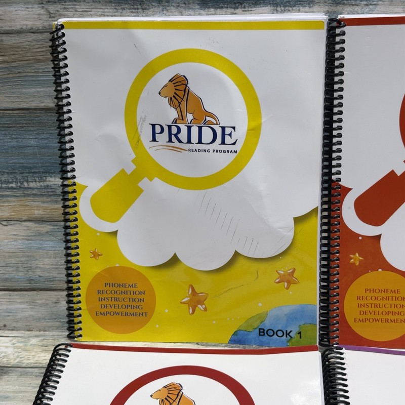 Pride Reading Program Books 1 2 3 4 Set Phoneme Recognition Homeschool 2019 gallery