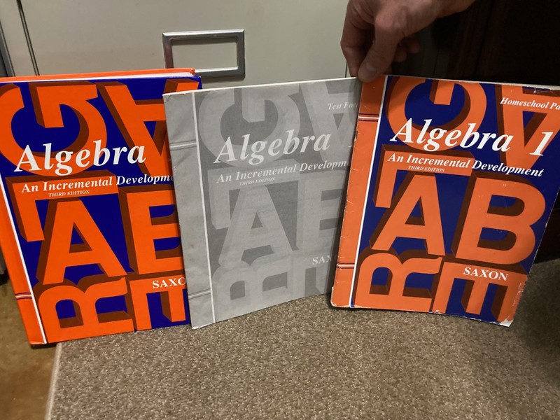 Saxon Algebra 1 (3rd Edition) Textbook, Answer Key, Test Forms