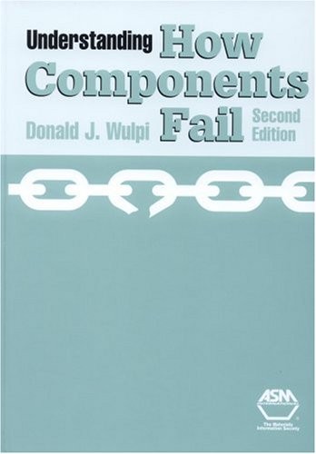 UNDERSTANDING HOW COMPONENTS FAIL BY Donald J. Wulpi HARDCOVER **GOOD**