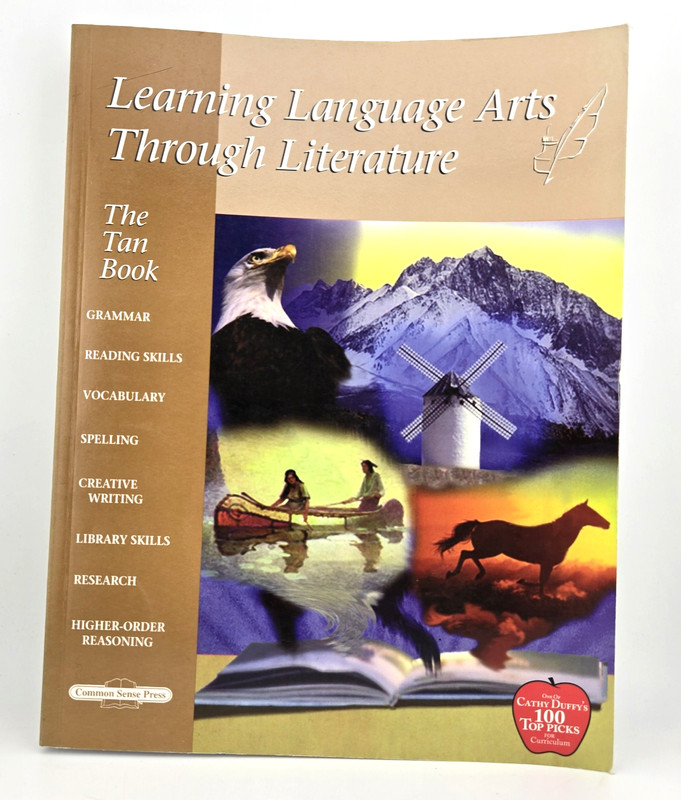 Learning Language Arts through Literature TAN BOOK (6th Grade Skills) Homeschool