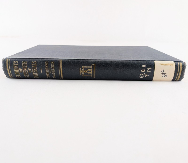 Elements Of Strength Of Materials 3rd Edition (1958) Timoshenko & MacCullough gallery