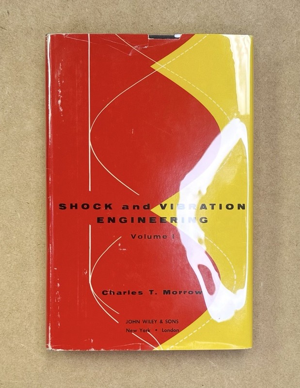 Vintage 1963 Shock & Vibration Engineering V1 by Morrow HCDJVG 1st Edition