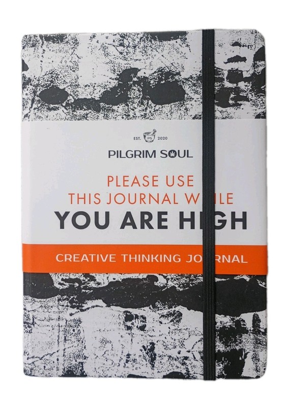Pilgrim Soul Please Use This Journal When You Are High Creative Thinking Journal