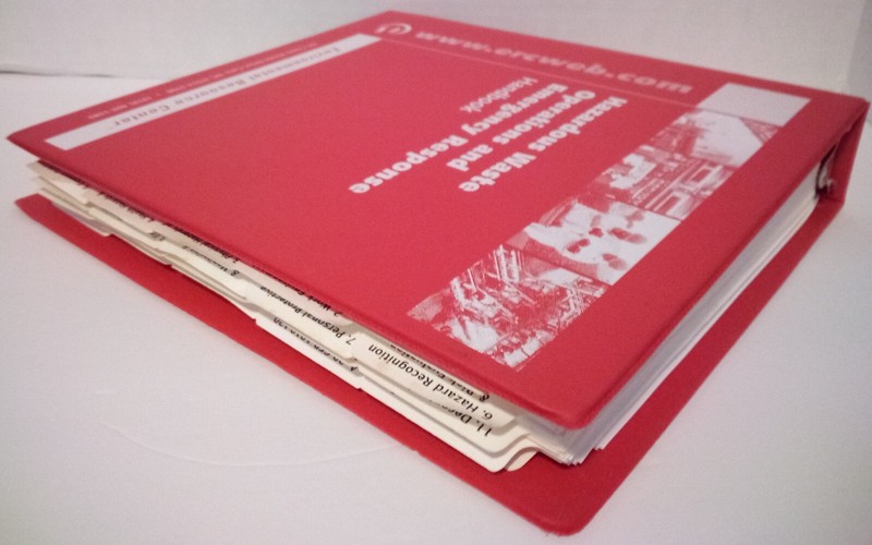 Hazardous Waste & Emergency Response Handbook 2007 ERC Compliance Course Book gallery