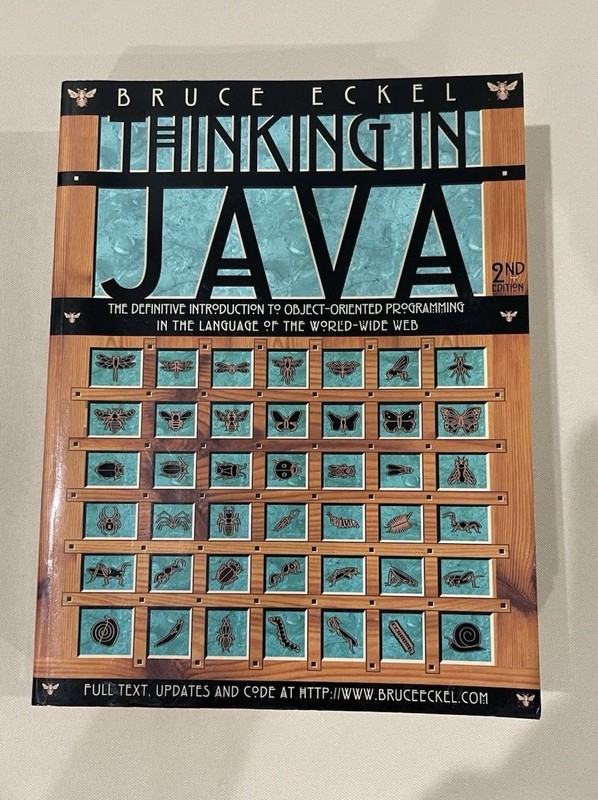 Thinking in Java by Bruce Eckel (2000, CD-ROM / Trade Paperback)