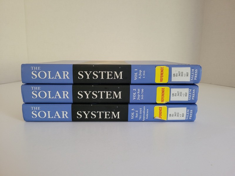 The Solar System Three Volume Set 2010 Hardcover by Fisher and Erickson gallery