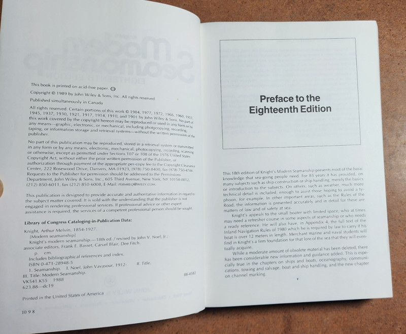 Knight's Modern Seamanship, 18th Edition - Hardcover gallery