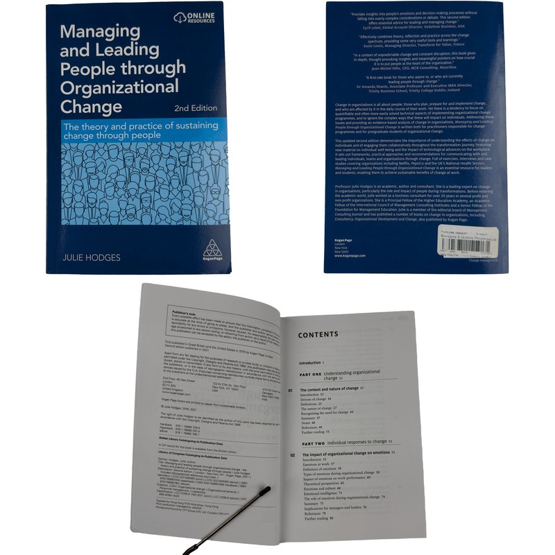 Managing & Leading People Through Org Change Julie Hodges 2021 2nd Ed