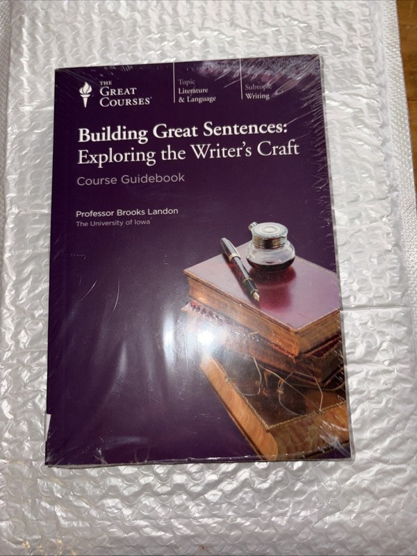 Building Great Sentences : Exploring the Writer’s Craft by Brooks Landon (DVD)