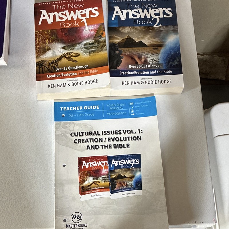 Cultural Issues Package by Master Books Inc. With Both Required Reading Books