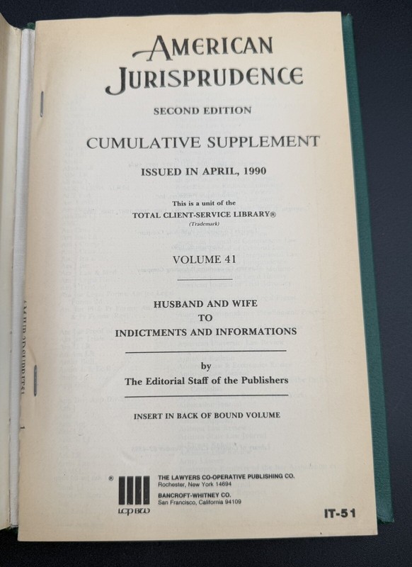 American Jurisprudence 2d State and Federal Vol 40 Hwy’s & Housing Laws W/Sup gallery